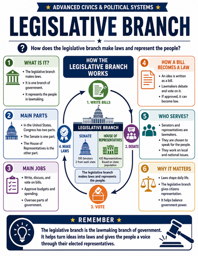 Legislative Branch I Infographic
