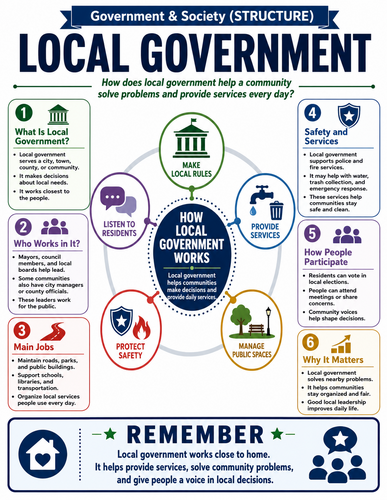 Local Government I Infographic