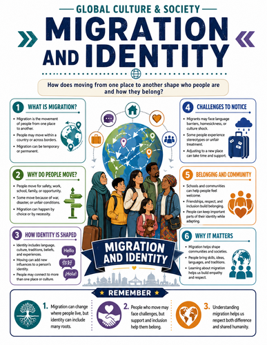 Migration and Identity I Infographic