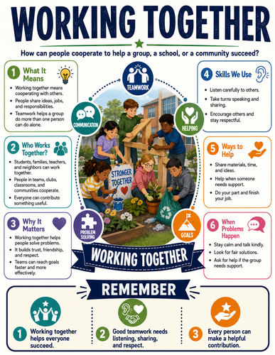Working Together I Infographic