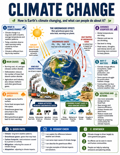 Climate Change I Infographic