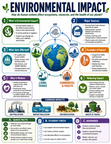 Environmental Impact I Infographic