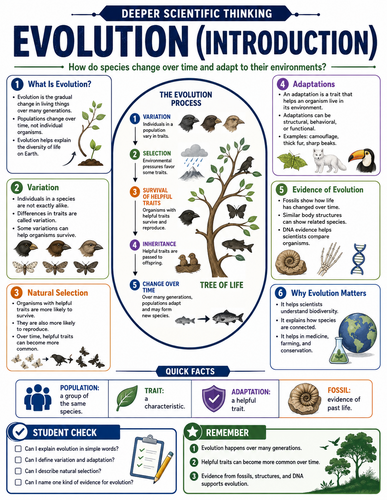 Evolution I Infographic