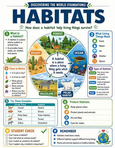 Habitats I Infographic