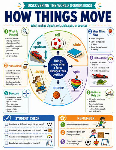 How Things Move I Infographic
