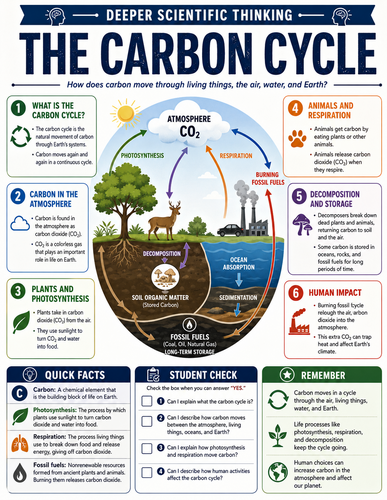 The Carbon Cycle I Infographic