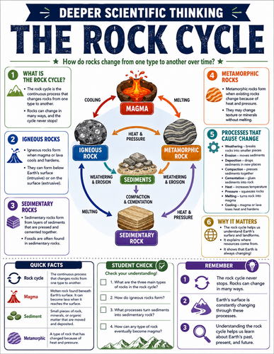 The Rock Cycle I Infographic