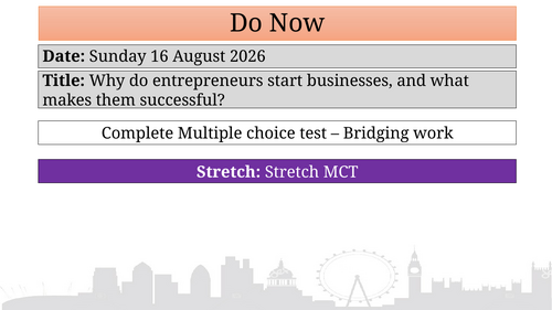 AQA A Level Business (7138) 3.1.1 Business and objectives