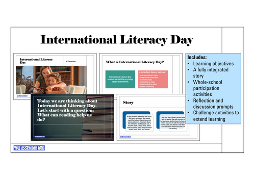 International Literacy Day Assembly | KS1 & KS2 | Updated for 2026-27