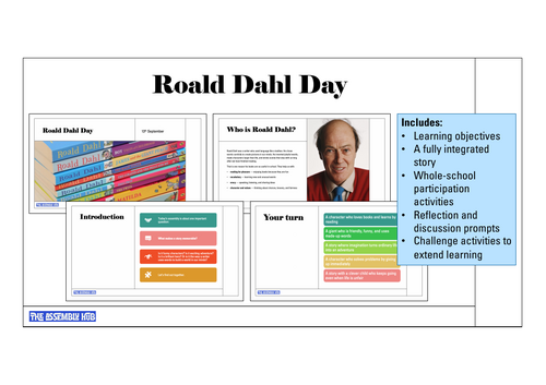 Roald Dahl Day Assembly | KS1 & KS2 | Updated for 2026-27