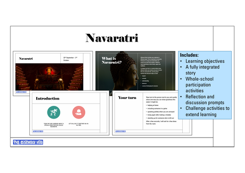 Navaratri Assembly | KS1 & KS2 | Updated for 2026-27