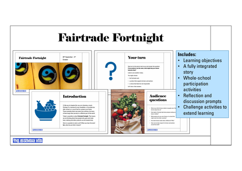 Fairtrade Fortnight Assembly | KS1 & KS2 | Updated for 2026-27