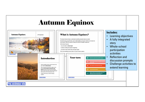 Autumn Equinox Assembly | KS1 & KS2 | Updated for 2026-27