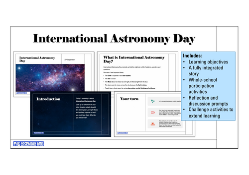 International Astronomy Day Assembly | KS1 & KS2 | Updated for 2026-27