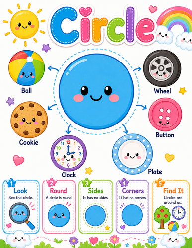 Circle I Preschool I Infographic