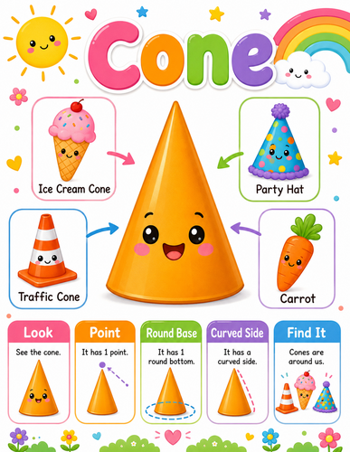 Cone I Preschool I Infographic