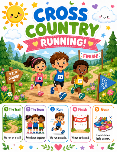 Cross Country I Preschool I Infographic