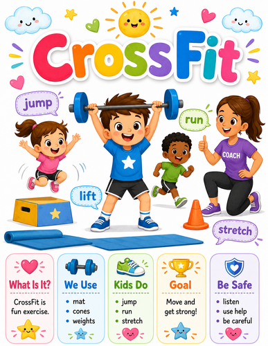 CrossFit I Preschool I Infographic