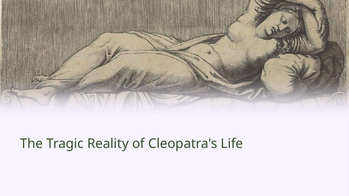 Life of Cleopatra Slideshow Presentation