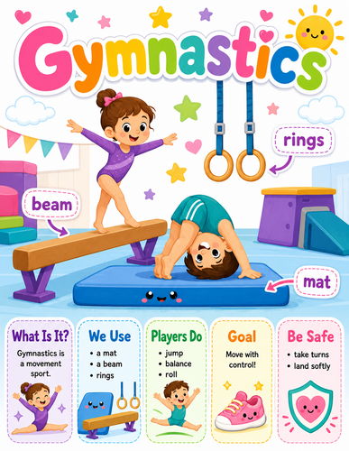 Gymnastics I Preschool I Infographic