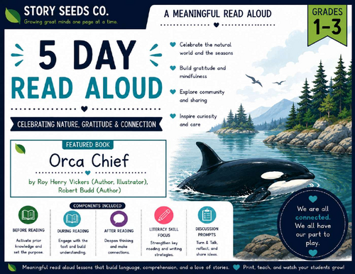 Orca Chief | 5-Day Read-Aloud Unit | Grades 1–3