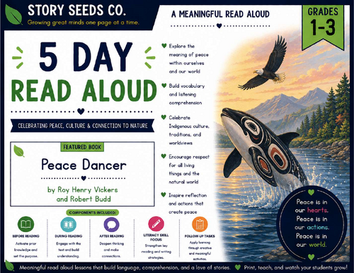 Peace Dancer | 5-Day Read-Aloud Unit | Grades 1–3