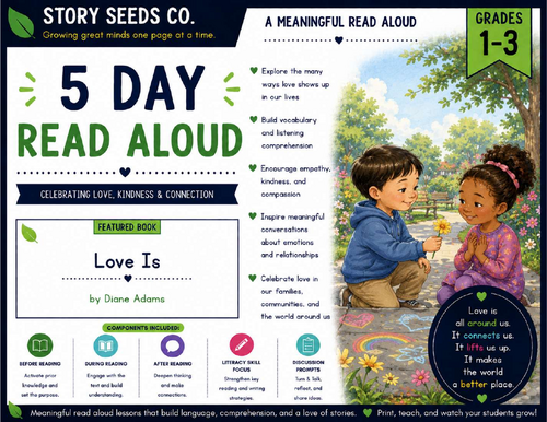 Love Is | 5-Day Read-Aloud Unit | Grades 1–3