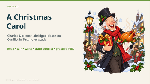 A Christmas Carol – Complete Novel Study Package