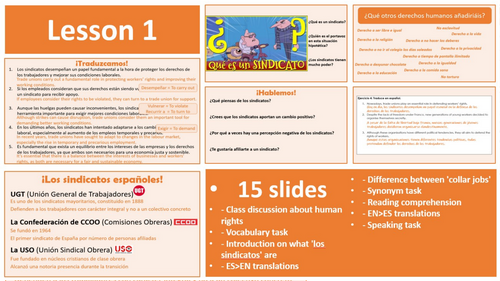 A-Level AQA 12.1 - El poder de los sindicatos