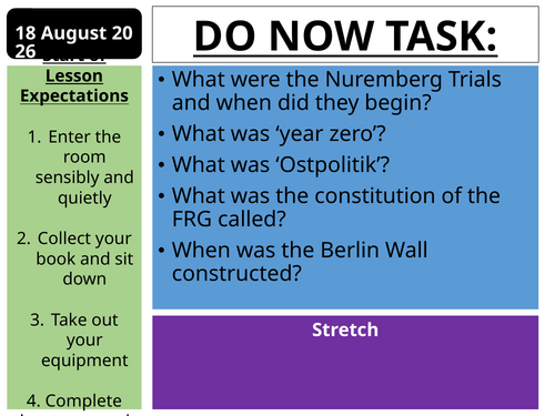 BUNDLE Paper 1 Germany Theme 3 - Economic Development and Policies (Edexcel A-Level History)