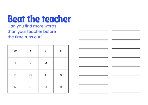 Word Maker | 10 Word Building Games | Vocabulary & Word Work Activities | Primary English