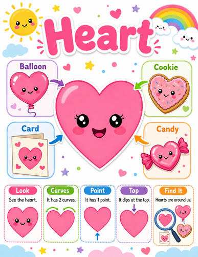 Heart I Preschool I Infographic