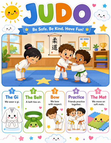 Judo I Preschool I Infographic