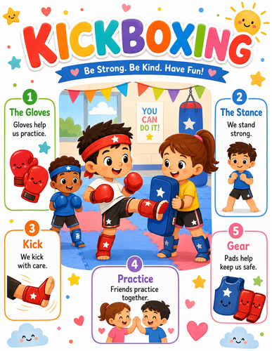 Kickboxing I Preschool I Infographic