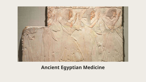 Ancient Egyptian Medicine Slideshow Presentation