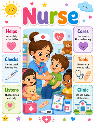 Nurse I Preschool I Infographic