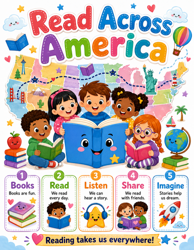 Read Across America I Preschool I Infographic