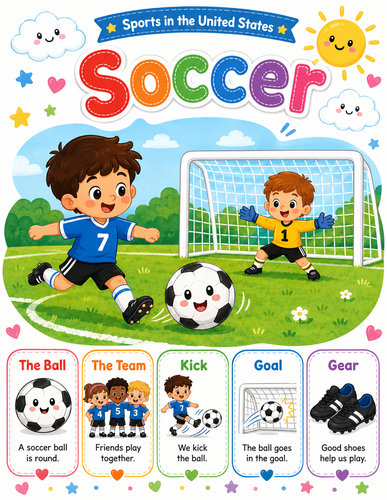 Soccer I Preschool I Infographic