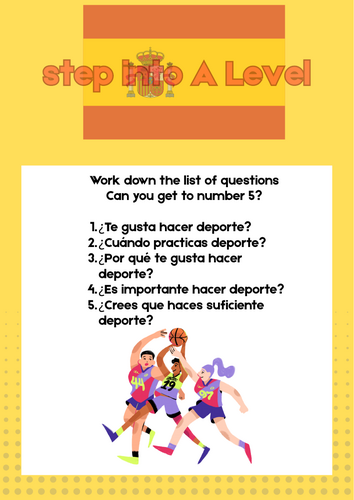 Step into A Level 1 - Health and Fitness