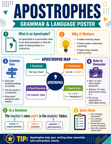 Apostrophes I Infographic