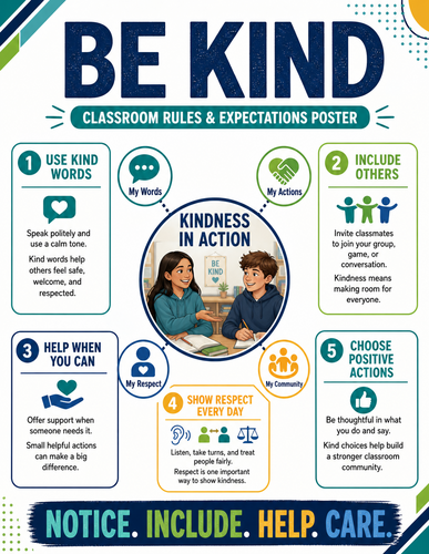 Be Kind I Infographic