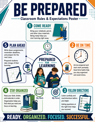 Be Prepared I Infographic