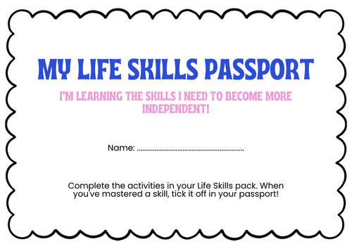 Life Skills at Home: 50 Activities | Complete Bundle