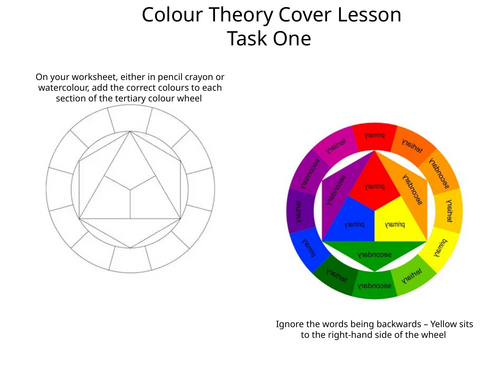 Colour Theory Cover lesson