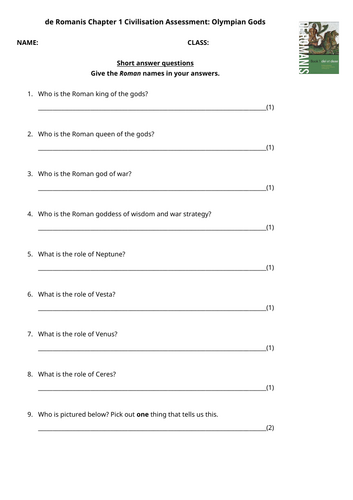 de Romanis Chapter 1 Civilisation Assessment (including feedback)
