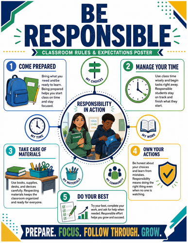 Be Responsible I Infographic