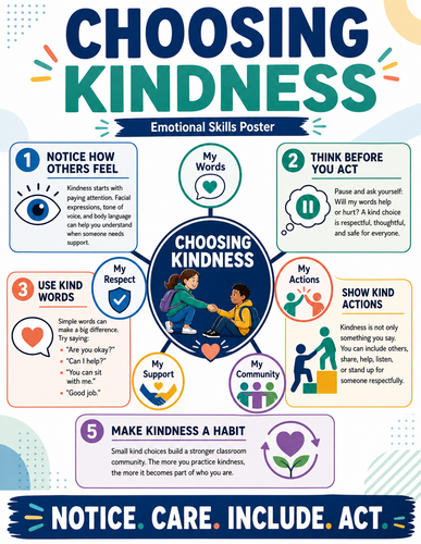 Choosing Kindness I Infographic