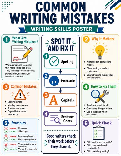 Common Writing Mistakes I Infographic