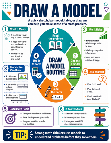 Draw a Model I Infographic