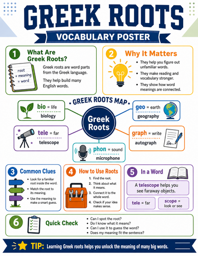 Greek Roots I Infographic